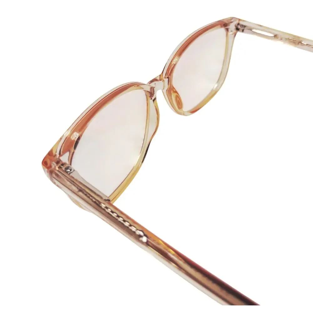 Success SS-122 Eyeglasses Frame Unisex Adults Full Rim Cat Eye 53-17-140 Sand
